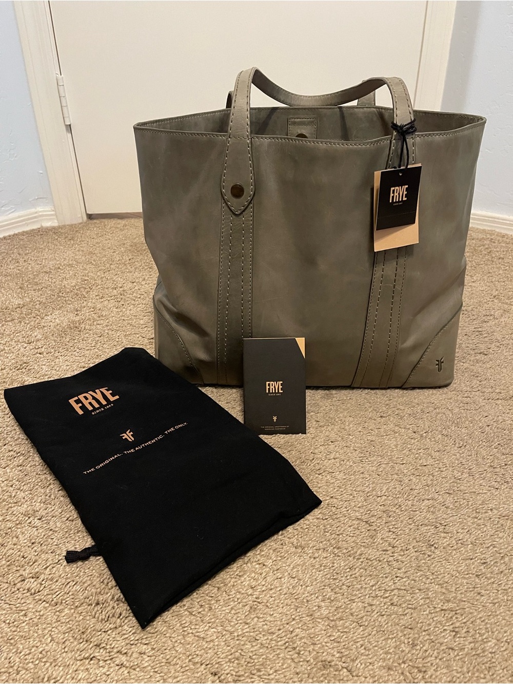 Frye Melissa Shopper Tote - Wild Sage